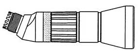 ND 1:1 E-type Contra Angle Sheath, compatible with Star and NSK heads