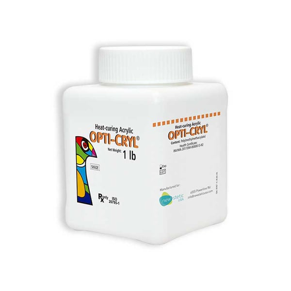 Opti-Cryl Heat-Curing Acrylic Resin Powder, Mehar