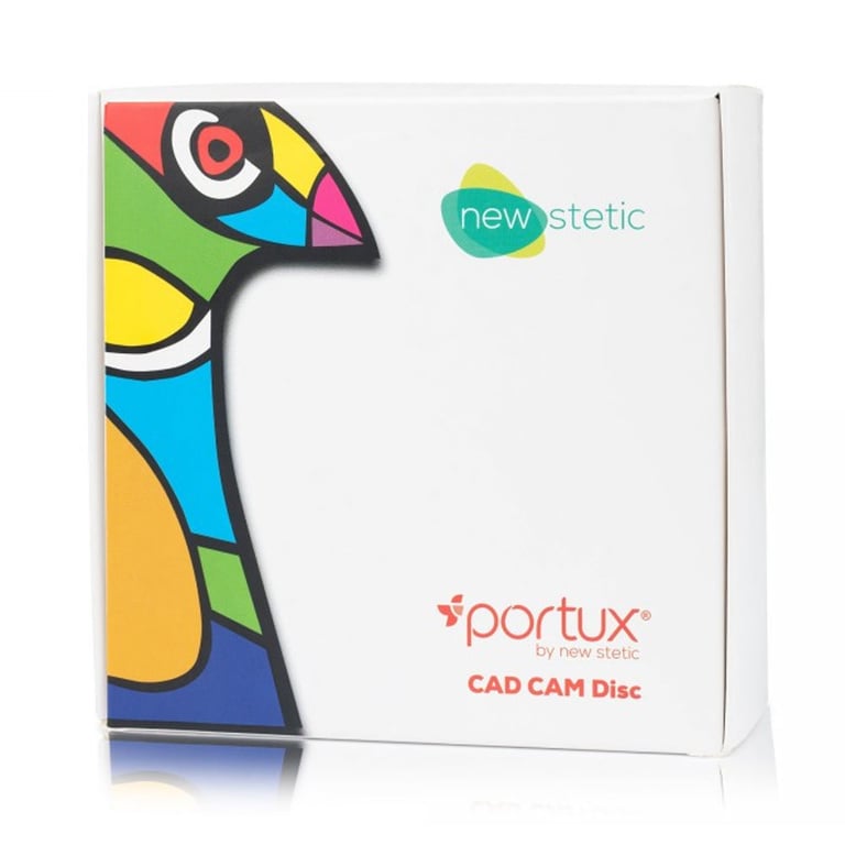 Portux CAD/CAM Multi-Layer PMMA Disc, 98.5mm x 25