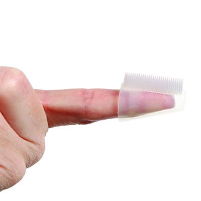 Freshmint Fingertip Toothbrush, 100/bx, 10 bx/cs