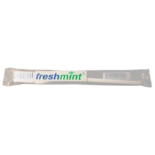 Freshmint Premium Toothbrush, 43 Tuft, 144/bx. Adult multi-color, nylon bristles, individually