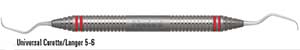 Impla-Mate Langer 5-6 DE Implant Scaler, Works Safely With Implants because it is made of the same