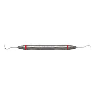 Impla-Mate Sickle 6-7 DE Implant Scaler, Works Safely With Implants because it is made of the same