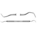 Nordent #110 Interproximal Knife Double End Carver, Mirror Image Tips with a Straight 8.0mm Long