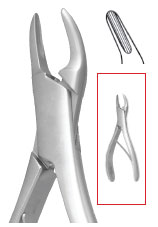 Nordent #150SK Pedo - Upper Universal Micro Extracting Forceps