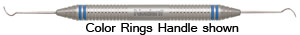 Nordent #2A Double End Explorer with a Stainless Steel DuraLite Hex Handle