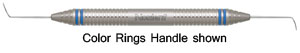 Nordent #3 Double End Explorer with a Stainless Steel DuraLite Hex Handle