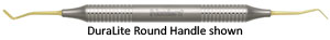 Nordent Double Paddle #8AT, Double End, DuraFlex Titanium Nitride Coated Identical small blade