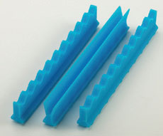 Nordent Blue Silicone Instrument Holder Set, 4", Holds 16 Instruments, Includes 1 Top Piece and 2
