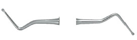 Nordent #11S Long Shank Spoon Excavator, Double End, 1.0mm diameter, Single Excavator