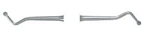 Nordent #3 Standard Shank Spoon Excavator, Double End, 2.0mm Diameter, Single Excavator