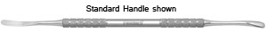 Nordent Goldman Fox #14 Double End Periosteal Elevator With Stainless Steel Standard Handle. Both