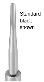 Nordent #41 Heidbrink Elevator (Straight), Standard Blade with Thumb Grip Handle. Straight gouge
