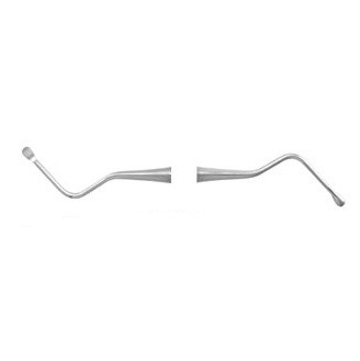 Nordent Lucas #85 (Medium) Double End Surgical Curette, 2.7mm Wide Spoons with 20mm (CECSL85)