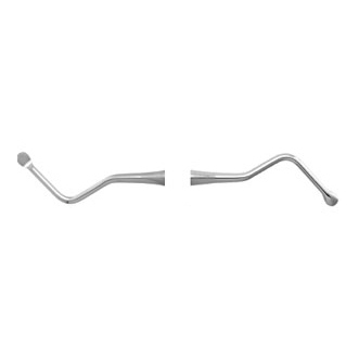 Nordent Lucas #87 (Jumbo) Double End Surgical Curette, 3.8mm Wide Spoons with 20mm Reach (CSL87)