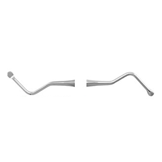 Nordent Lucas #87 (Jumbo) Double End Surgical Curette, 3.8mm Wide Spoons with 20mm (CECSL87)