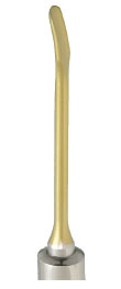 Nordent #5CT, 5 mm Curved, Titanium Nitride Coated Luxating Elevator with a Comfortable Form-fit