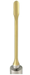 Nordent 5 mm Straight, Titanium Nitride Coated Luxating Elevator with Stainless Steel Handle