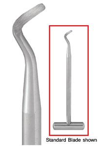 Nordent Potts #6 (Left), Standard Blade with Cross Bar Handle