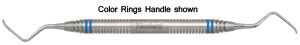 Nordent Prichard #1-2, Double End Periodontal Surgery Curette. Large Mirror image blades are 1.7mm