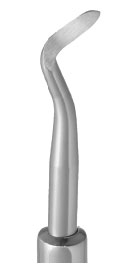 Nordent #15 Woodward (Left) Elevator Standard Blade with Thumb Grip Handle