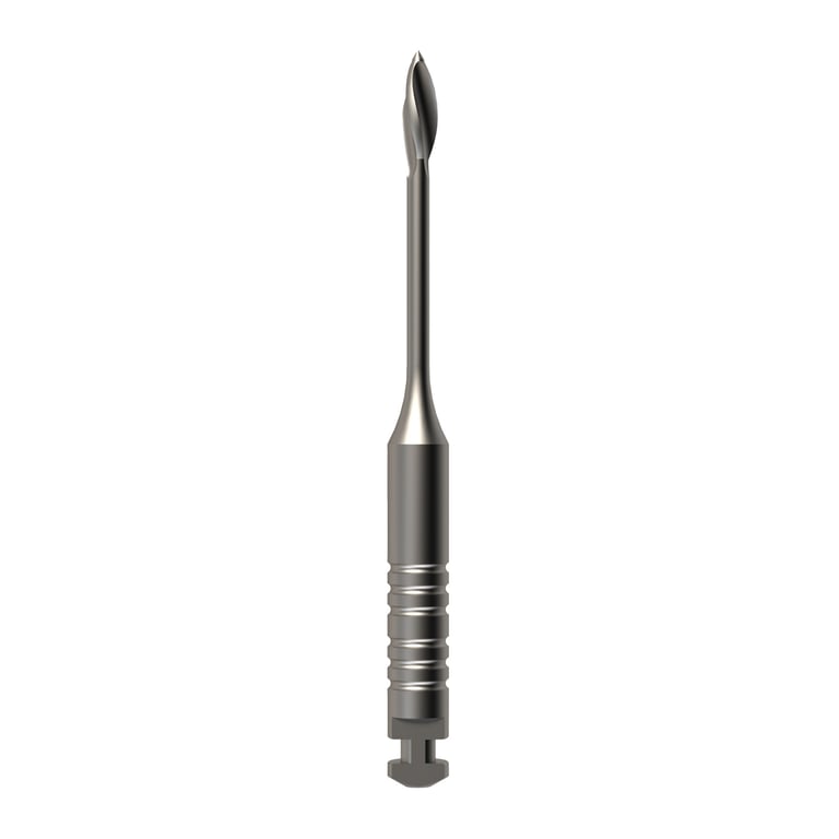 Nordin Stainless Steel RA 28mm Gates-Glidden Reamer, No 6, 6/Pk. Ideal to enlarge the cervical