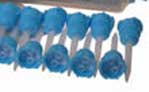 Nu Form Temp Crown & Bridge Material Mixing Tips, 1:1, Blue, Package of 50 mixing tips