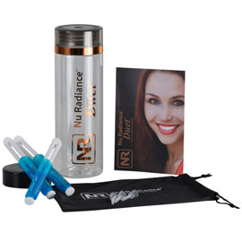 Nu Radiance Duet Patient Kit 18% carbamide peroxide. Take Home Teeth Whitening Gel for patients