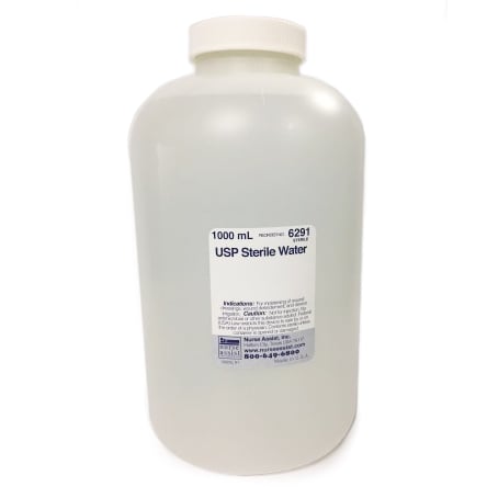 Nurse Assist Irrigation Sterile Water - 1000 ml Bottle
