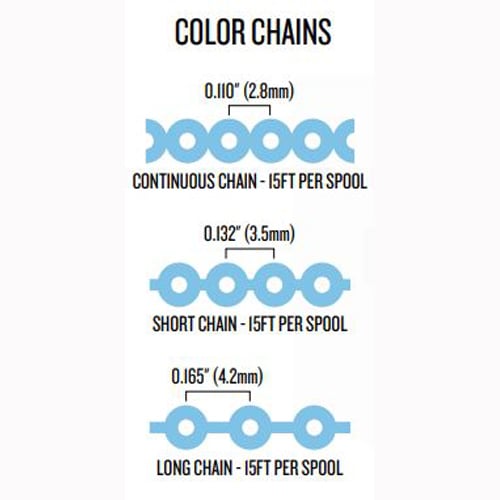 TOP CHAIN Orthodontic Elastic Ligature Chain Cont