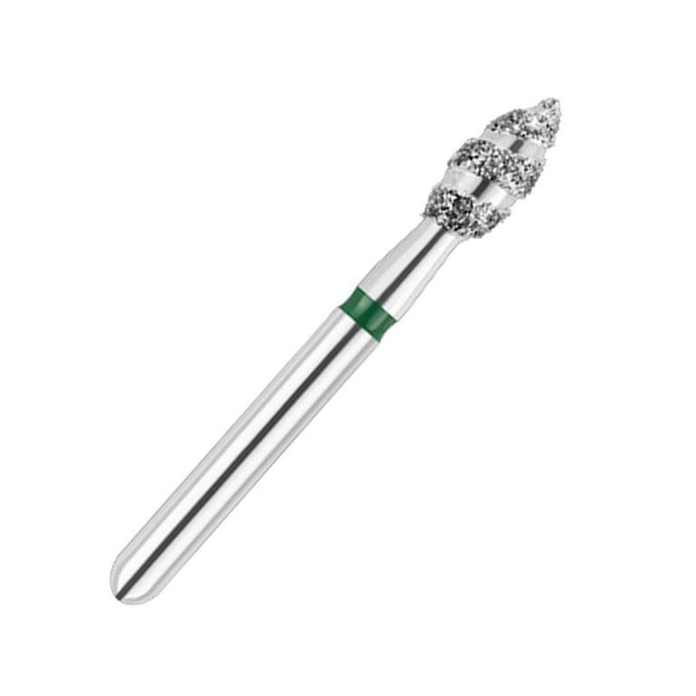 ODS Turbo ODS Spiralkool FG #368T.023 Coarse Grit Football Shaped Diamond Turbo Cutting Bur, 5/Pk