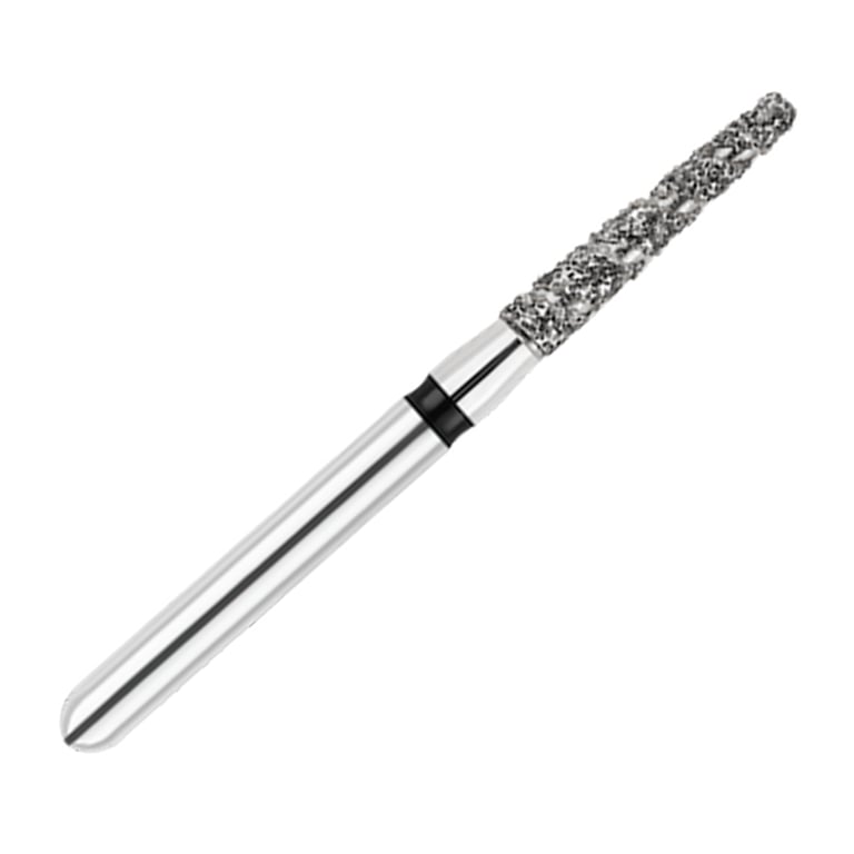 ODS Turbo ODS Spiralkool FG #847T.014 Super Coarse Grit Flat End Taper Diamond Turbo Cutting Bur