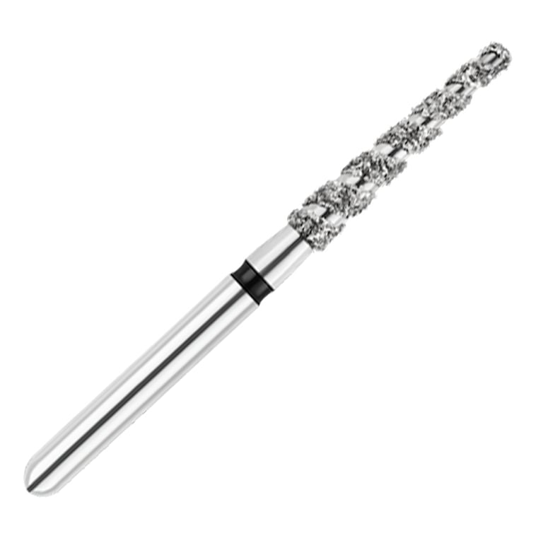 ODS Turbo ODS Spiralkool FG #848T.018 Super Coarse Grit Flat End Taper Diamond Turbo Cutting Bur