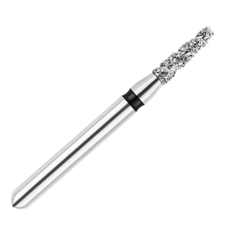 ODS Turbo ODS Spiralkool FG #849T.012 Super Coarse Grit Round End Taper Diamond Turbo Cutting Bur