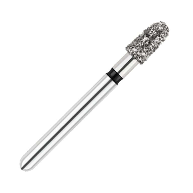 ODS Turbo ODS Spiralkool FG #849T.022 Super Coarse Grit Round End Taper Diamond Turbo Cutting Bur