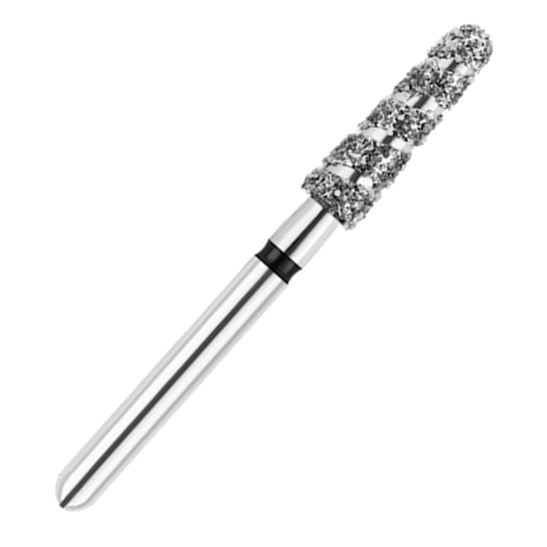ODS Turbo ODS Spiralkool FG #856T.024 Super Coarse Grit Round End Taper Diamond Turbo Cutting Bur