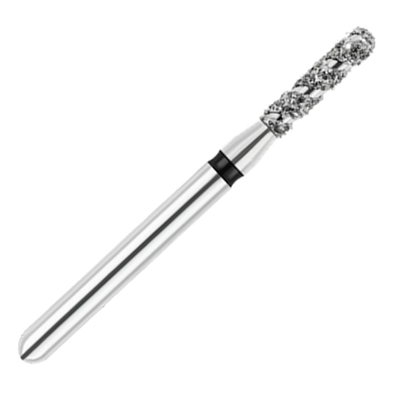 ODS Turbo ODS Spiralkool FG #880T.012 Super Coarse Grit Round End Cylinder Diamond Turbo Cutting