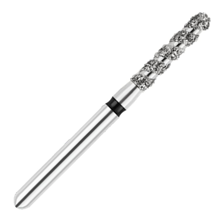 ODS Turbo ODS Spiralkool FG #881T.014 Super Coarse Grit Round End Cylinder Diamond Turbo Cutting