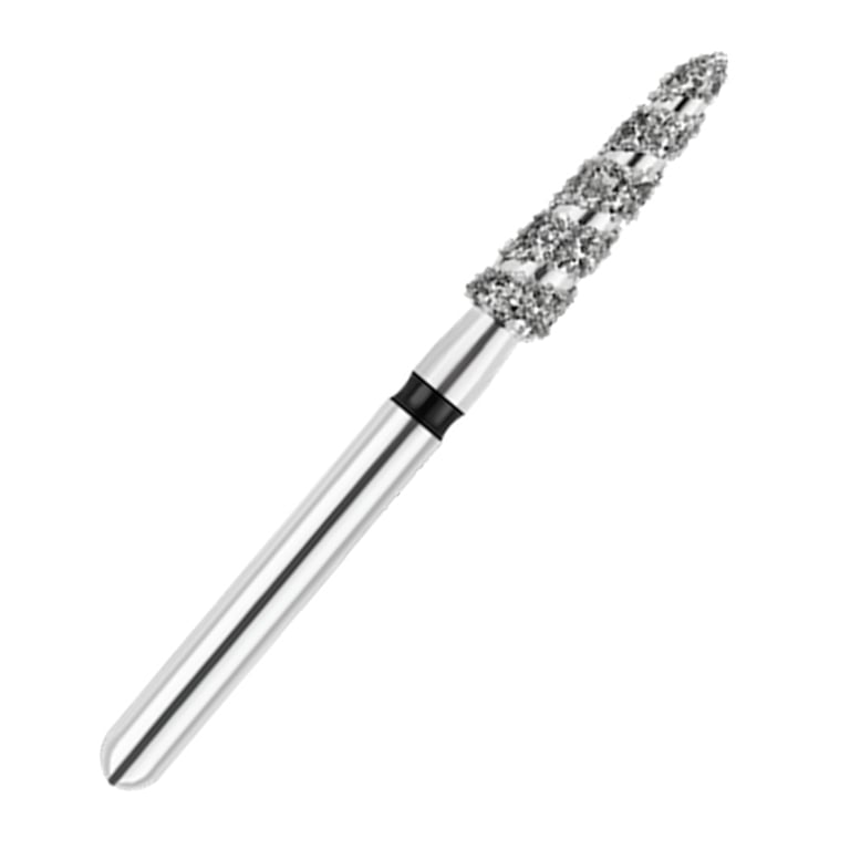 ODS Turbo ODS Spiralkool FG #885KT.020 Super Coarse Grit Modified Beveled Flat Fissure Diamond