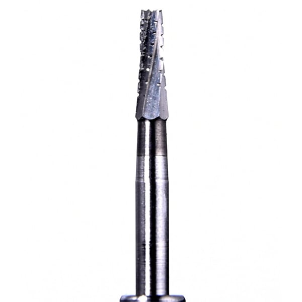 ODS Precision Carbide FG #702 taper fissure crosscut carbide bur, pack of 10 burs