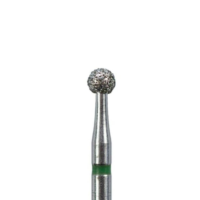 ODS Precision FG #801L.022 Coarse Grit Round Diamond Burs, 10/Pk. Head diameter : 2.2mm