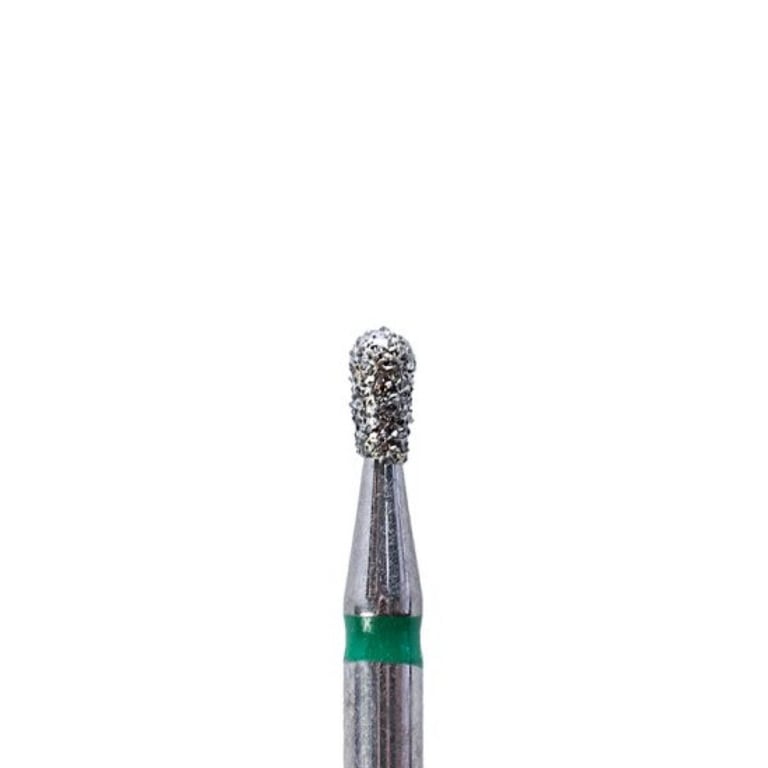 ODS Precision FG #830.014 Coarse Grit Pear Shaped Diamond Burs, 10/Pk. Head diameter : 1.4mm