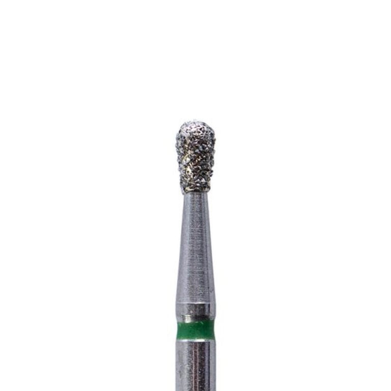 ODS Precision FG #830.016 Coarse Grit Pear Shaped Diamond Burs, 10/Pk. Head diameter : 1.6mm