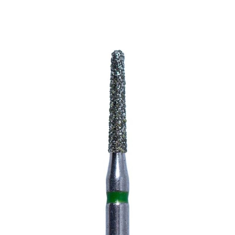 ODS Precision FG #855.014 Coarse Grit Round End Taper Diamond Burs, 10/Pk. Head diameter : 1.4mm