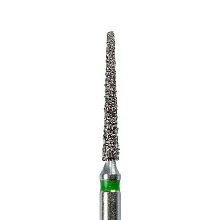 ODS Precision FG #859.012 Coarse Grit Needle Shaped Diamond Burs, 10/Pk. Head diameter : 1.2mm