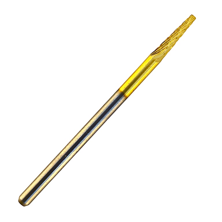 ODS Precision #31P Coarse Grit Taper Fissure Laboratory Carbide Cutter, 1/Pk. Features a 6.0mm