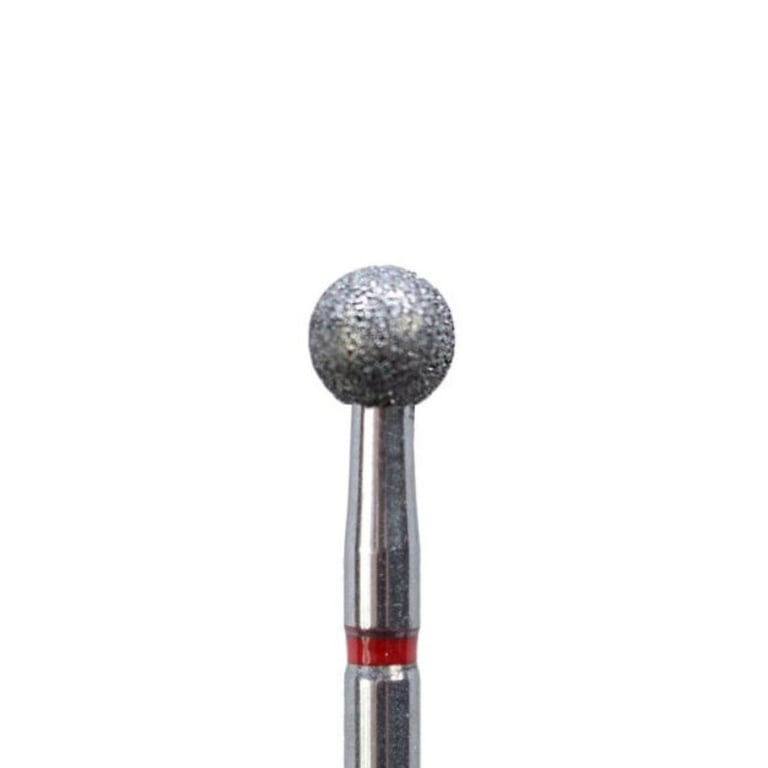 ODS Precision FG #801.032 Fine Grit Round Diamond Burs, 10/Pk. Head diameter : 3.2mm