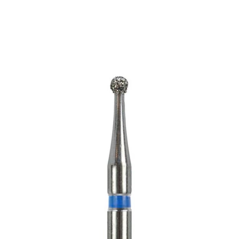 ODS Precision FG #801L.012 Medium Grit Round Diamond Burs, 10/Pk. Head diameter : 1.2mm