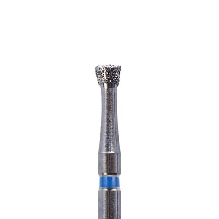 ODS Precision FG #805.018 Medium Grit Inverted Cone Diamond Burs, 10/Pk. Head diameter : 1.8mm