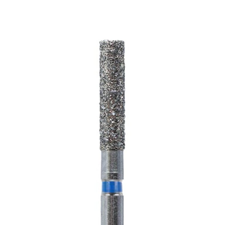 ODS Precision FG #837.018 Medium Grit Flat End Cylinder Diamond Burs, 10/Pk. Head diameter : 1.8mm